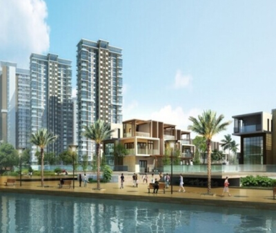 低噪声屋顶通风机工程金地山湖城